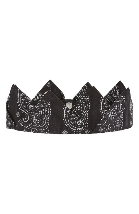 givenchy bandana crown|Givenchy Bandana Crown .